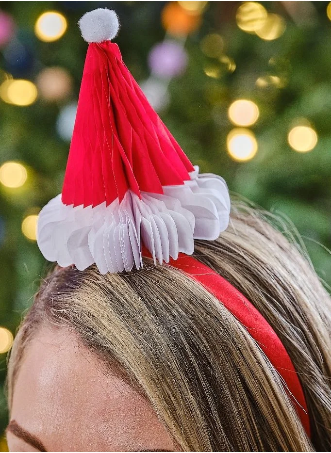 Ginger Ray Santa Hat Headbands