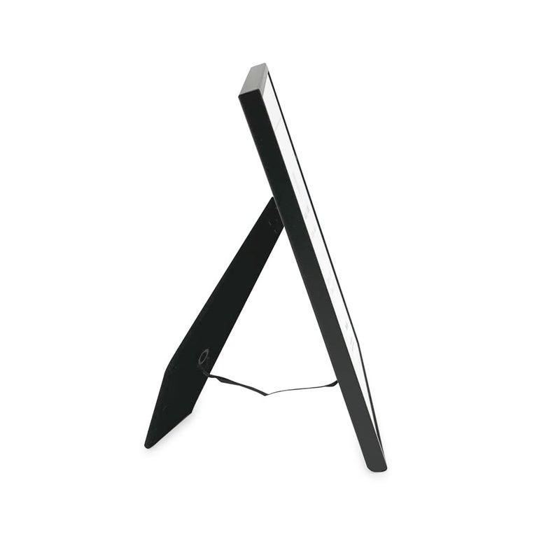 Isaac Jacobs 6x8 (Matted 4x6) Black Metal Picture Frame  Classic Metal Photo Frame Made For Tabletop & Hanging Display  Home and Office D?cor  Photo Gallery and Wall Art (6x8 (Matted 4x6)  Black) - Image 4
