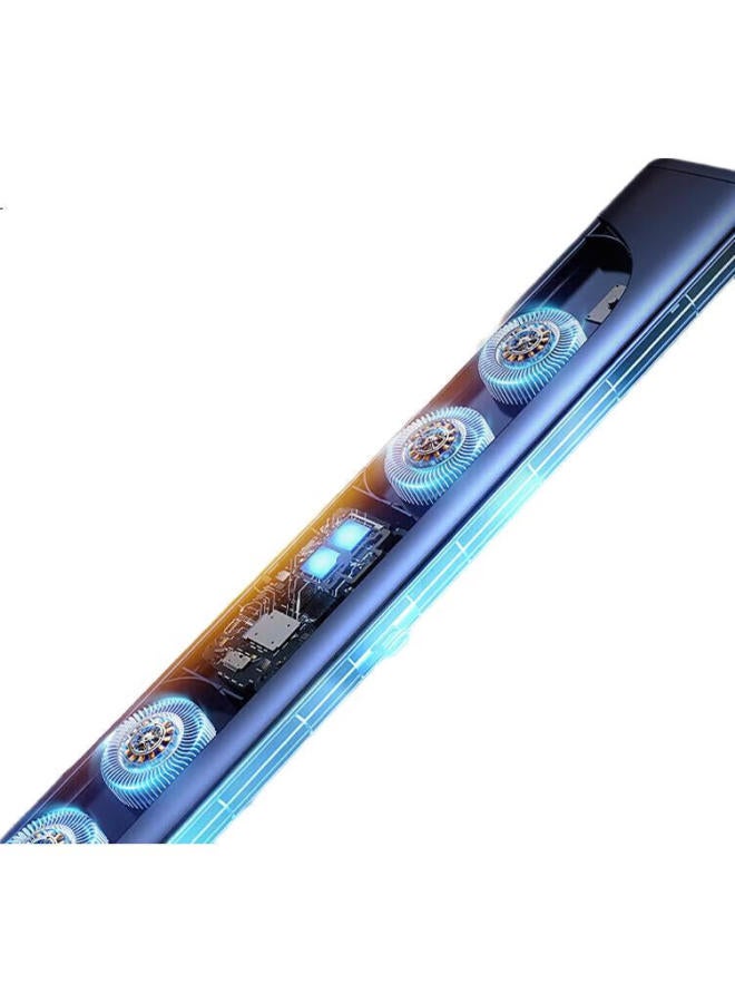 Stiger [Wall And Stand Dual-Use] Screen Fan, Office Small Fan, Usb Rechargeable, Desktop Cooling Fan, Dorm Computer Screen Display Cooling Device, Desktop Bladeless Fan - Image 3