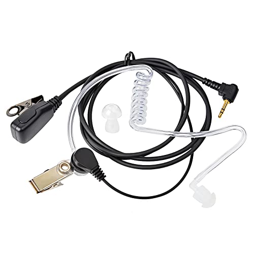 HYS 1 Wire Headset Acoustic Tube Earpiece for Motorola 2.5mm Talkabout Walkie Talkie MD200TPR MH230R MR350R MS350R MT350R MG160A MH230TPR (Pack of 2) - Image 5