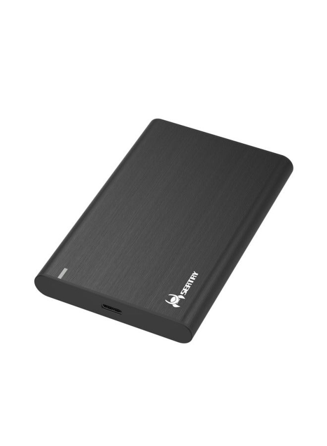 Shuolitai 2.5 Inch Mobile Hard Disk Box Screw-free Tool-free 3 Seconds To Disassemble The Hard Disk Box-Color:HD217FM Micro USB3.0 Black - Image 5