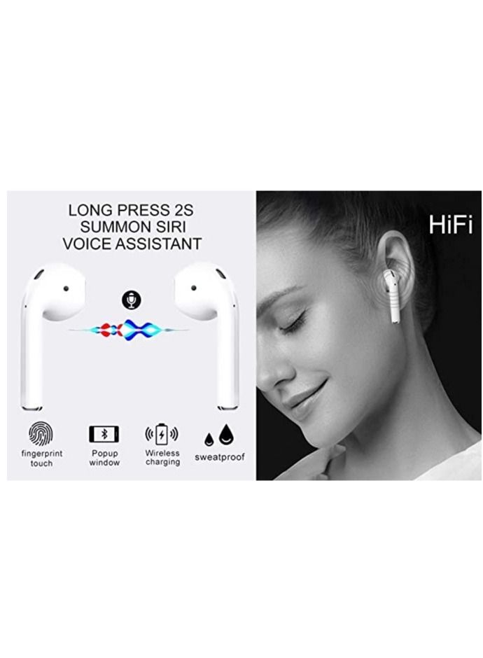 Haino Teko Germany Original Quality POP-2022 Pro Wireless In-Ear Bluetooth For iPhones And Androids White - Image 4