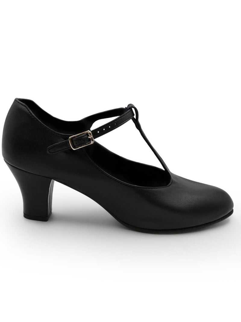 Capezio Jr. Footlight T-Strap Caramel Dance Shoe - 9.5 M US - Image 4