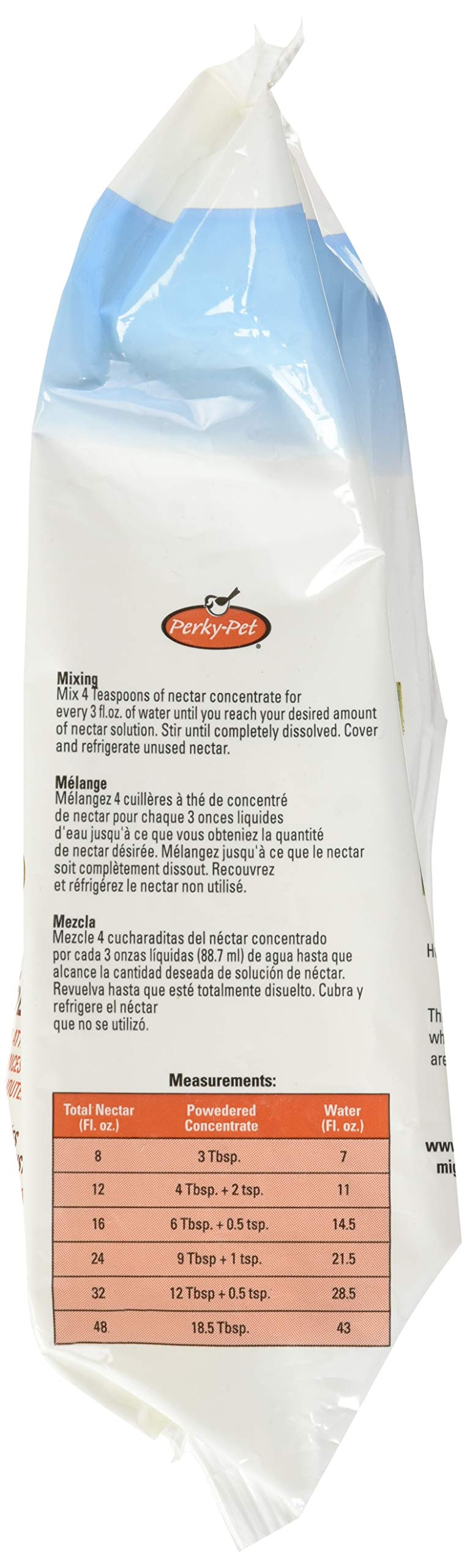 Perky-Pet 244CLSF 2-Pound Bag of Instant Clear Concentrate Hummingbird Nectar, Package may vary - Image 3