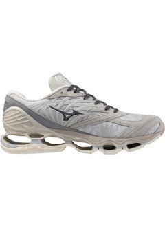 Mizuno Wave Prophecy Unisex Casual Shoes White / Grey  - Image 3