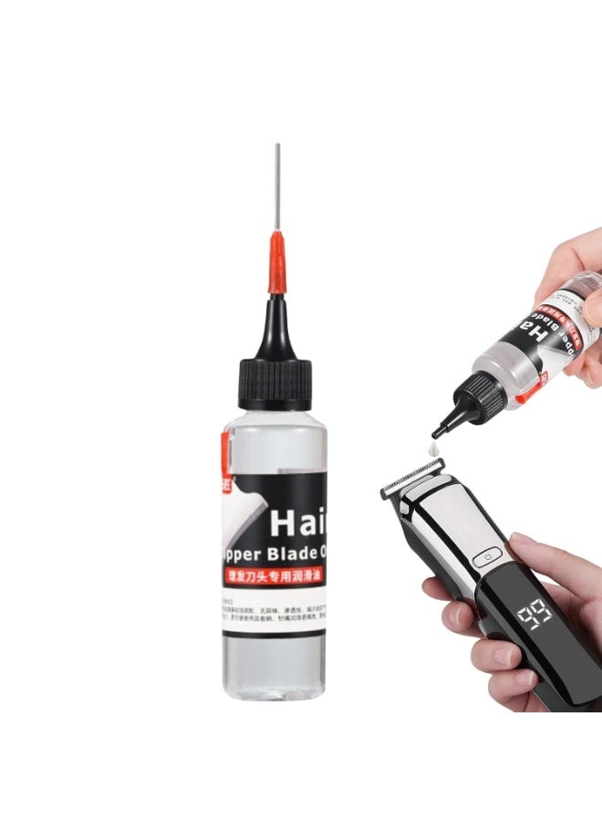 Professional Hair Clipper and Trimmer Lubricating Oil for Rust Prevention - 60ml Bottle - Image 1