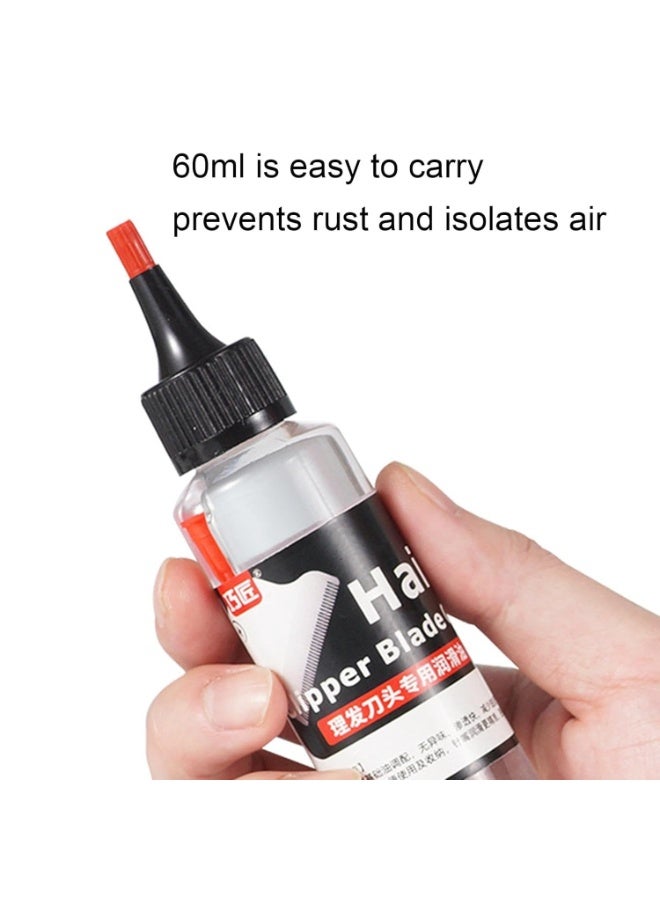 Professional Hair Clipper and Trimmer Lubricating Oil for Rust Prevention - 60ml Bottle - Image 2
