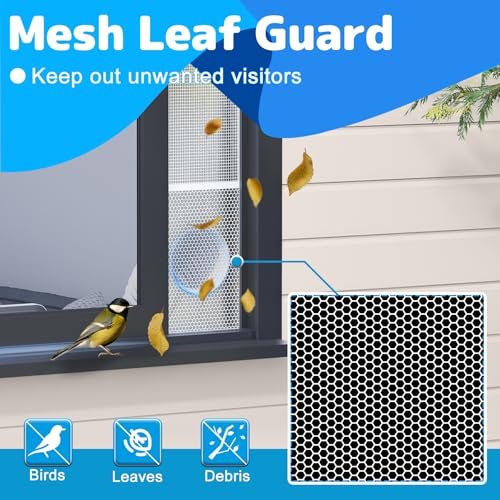 Air Jade Portable Air Conditioner Sliding Door Vent Kit, Insulated Sliding Door AC Vent Kit with Mesh Vent, Adjustable Door Seal Kit from 76" to 92", Fits 4", 5" and 5.9" Duct & Hose, with Leaf Guard - Image 5