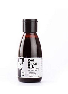 Qraa Men Red Onion Hair Oilwith Jojobaargan & Black Seed Oil 100 Ml  - Image 1