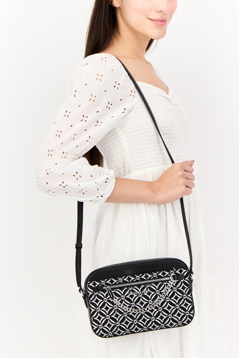 Michael Kors Women Brand Logo Cross Body Bag, Multicolor - Image 2