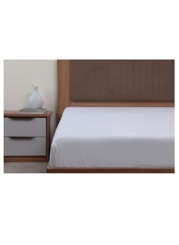 Pan Home PAN Home Solicity Fitted Sheet 200X200+33cm-White 