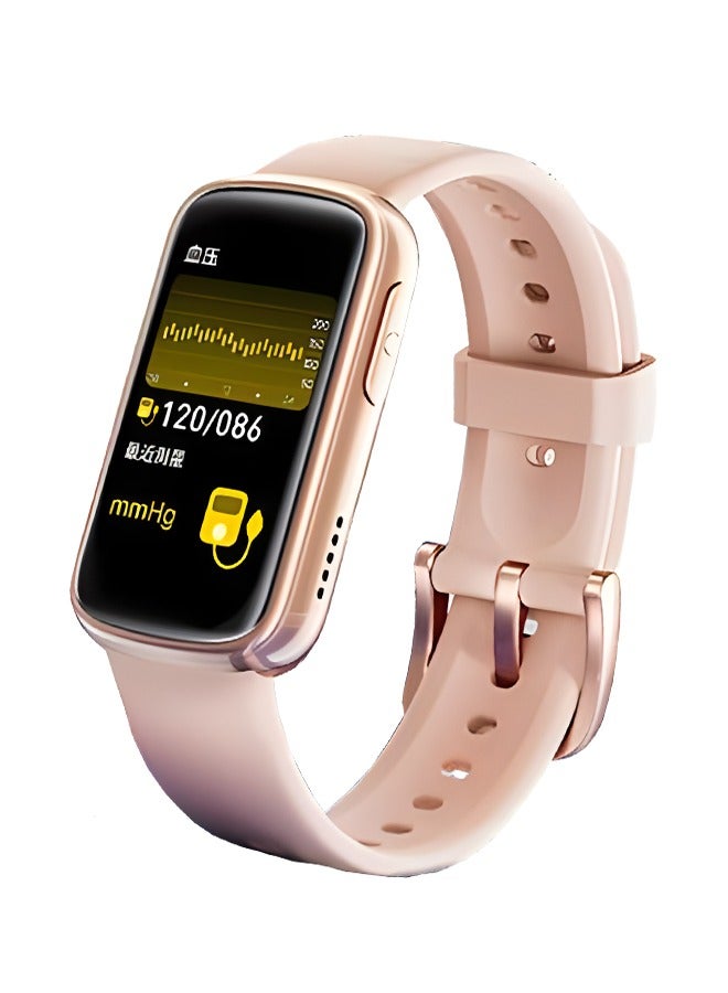 1.47inch Smart Watches for Women Bluetooth Make/Answer Calls Fitness Modes and Sleep Modes Multi-app Message Reminder Multi Language,150 mAh Battery,for Android iOS Smart Watch-Pink - Image 1