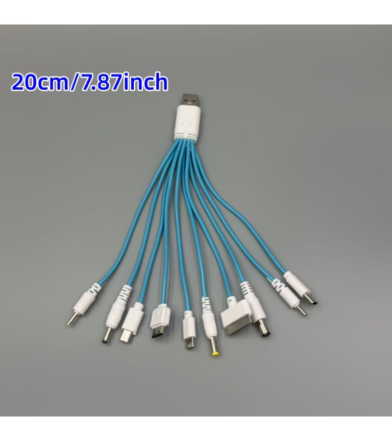 10 In 1 Universal Multi Charger Cable for Phones Red - Image 2