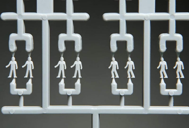 Tamiya 1/350 Scale Crew Set - 144 Pieces for Model Ships - Image 3