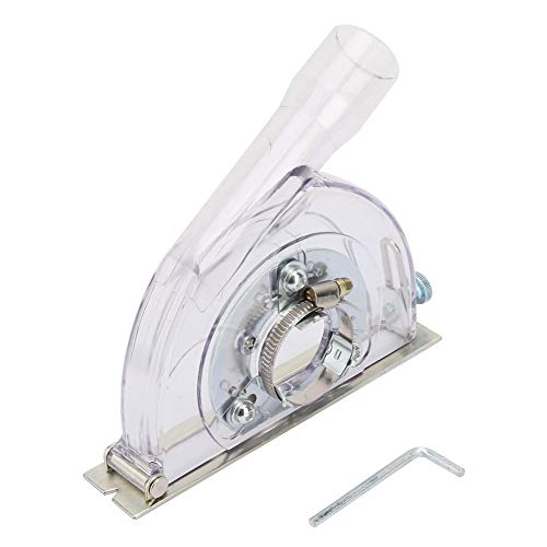 VINGVO Cutting Dust Shroud, Angle Grinder Dust Cover, ID 32mm OD 35mm for 100/125/150mm Angle Grinder and 90/115/125mm Saw Disc for Dry Hanging Marble,Wall - Image 1