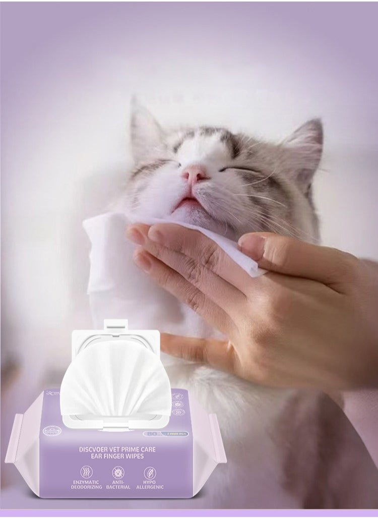 FASHION DIAMOND Wet Wipes for pets Dogs and Cats  - Image 1