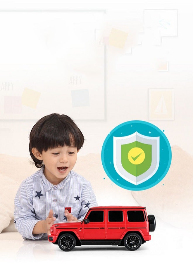 1:24 Remote Control Off-Road Car Model , Multi-Function Wireless RC Toy Vehicle , Model Car Gift For Boys And Girls Red 19.6 cm*8 cm*8.8 cm - Image 2