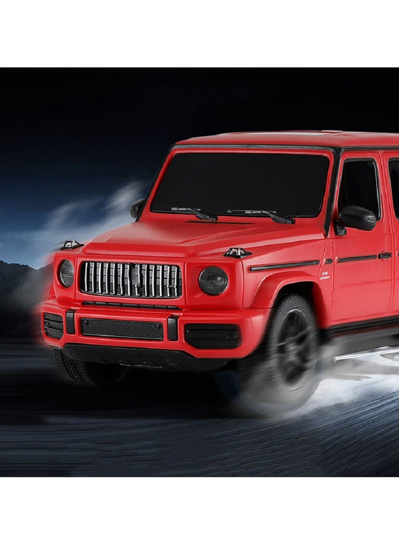 1:24 Remote Control Off-Road Car Model , Multi-Function Wireless RC Toy Vehicle , Model Car Gift For Boys And Girls Red 19.6 cm*8 cm*8.8 cm - Image 5