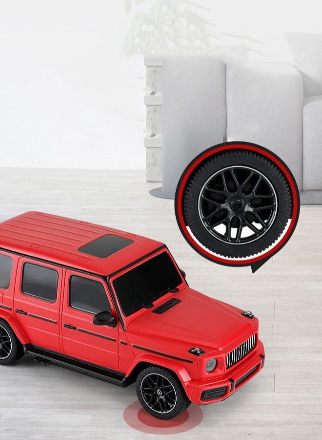 1:24 Remote Control Off-Road Car Model , Multi-Function Wireless RC Toy Vehicle , Model Car Gift For Boys And Girls Red 19.6 cm*8 cm*8.8 cm - Image 4