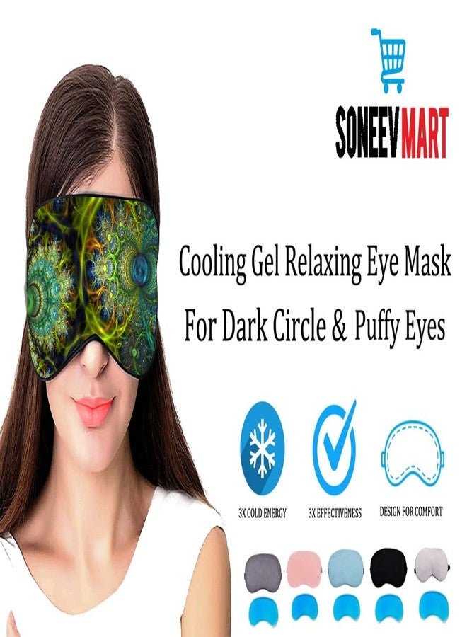 SONEEV MART Luxurious Gel Eye Mask for Soothing Relaxation and Stress Relief Reusable and Cold Therapy Ideal for Puffy Eyes, Dark Circles Headache Relief [PACK OF 2] - Image 3