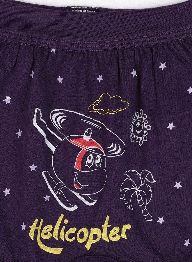 BODYCARE Kids Unisex Bloomer Underwear 100% Cotton Multicolor Soft Comfortable | Skin Friendly | Innerwear | Pack of 6 (KIA335-PK007_P6) - Image 3