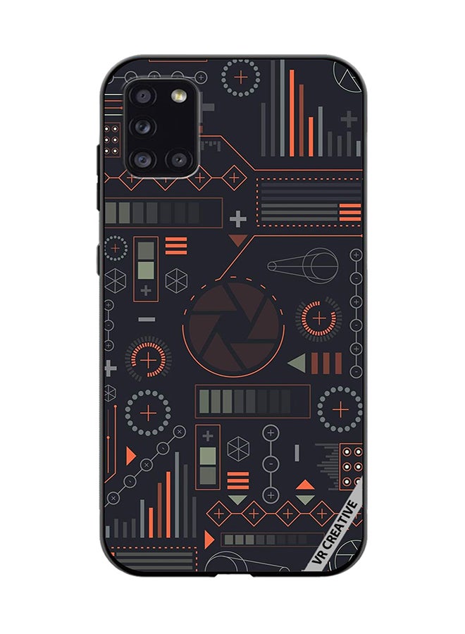 VR CREATIVE Protective Case Cover For Samsung Galaxy A31 Multicolur Design Multicolour - Image 1