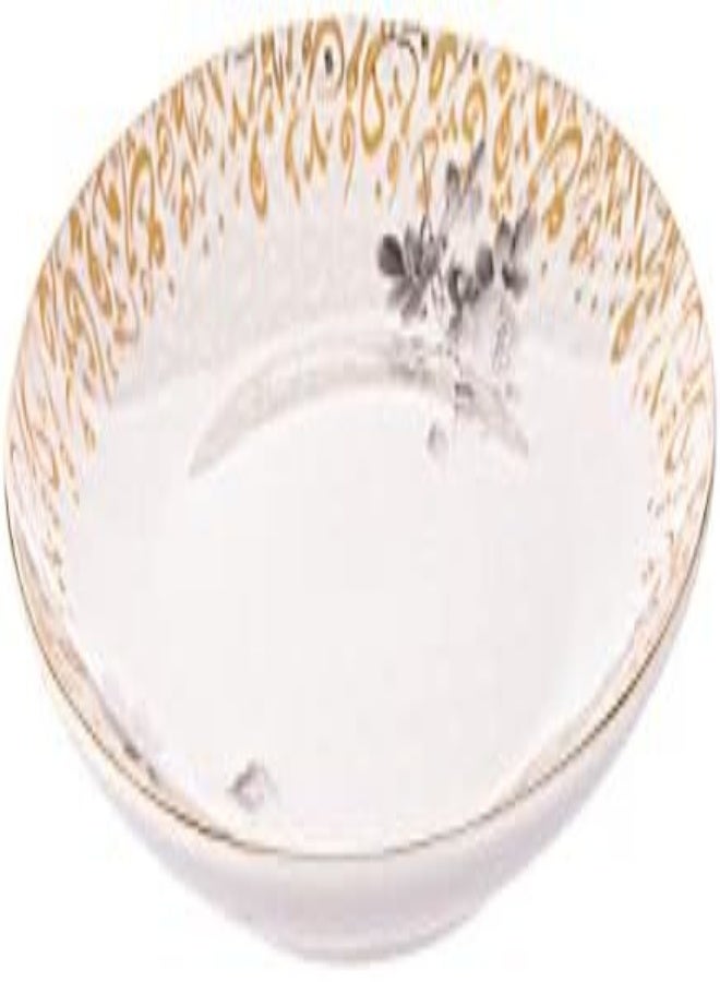 Akdc Ceramic Side Plate L(21Cm) Xw(21Cm) Xh(2Cm) White - Image 1
