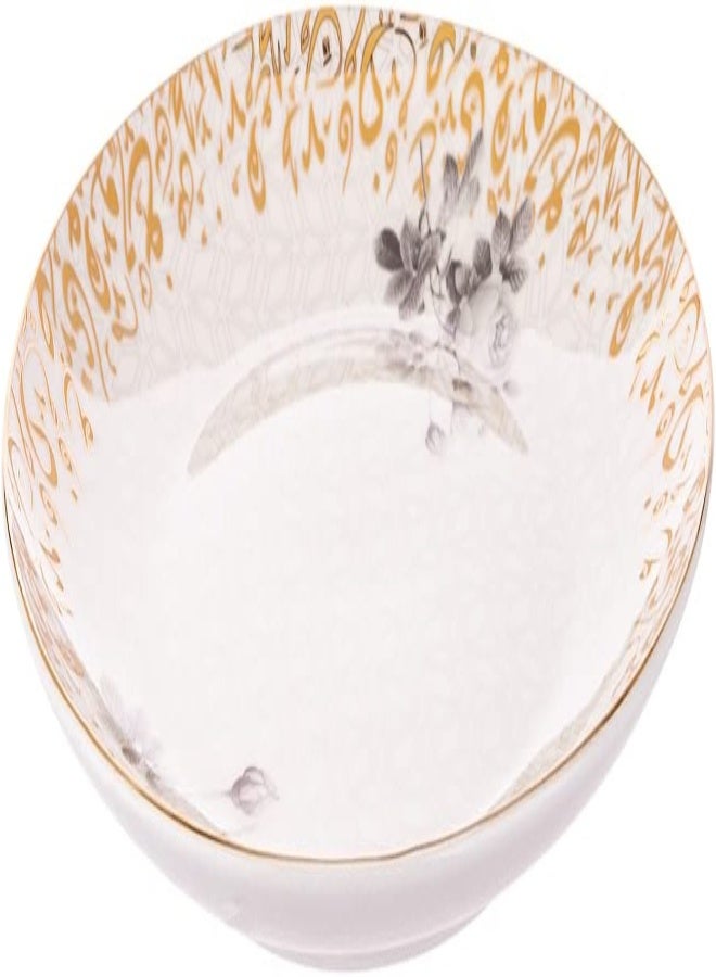 Akdc Ceramic Side Plate L(21Cm) Xw(21Cm) Xh(2Cm) White - Image 5