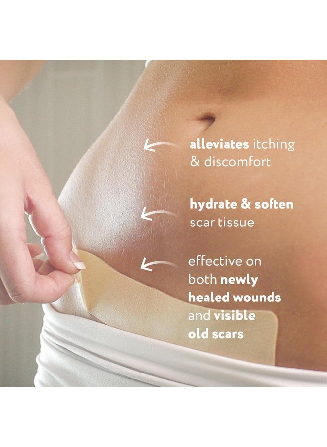 ScarAway Advanced Silicone Scar Sheets for C-Section, Reusable Strips (1.5” x 7”) for Hypertrophic and Keloid Scars from C-Section & Other Surgeries, 4 Sheets - Image 4