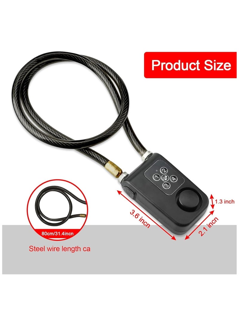 Barakah Anti Theft Burglar Bike Alarm with Remote, Waterproof Vibration Triggered Battery Operated Loud 110dB Wireless Siren for Bicycle, E-Bike, Motorcycle, Scooter, Cart, Trailer, Equipment, Fence - Image 4