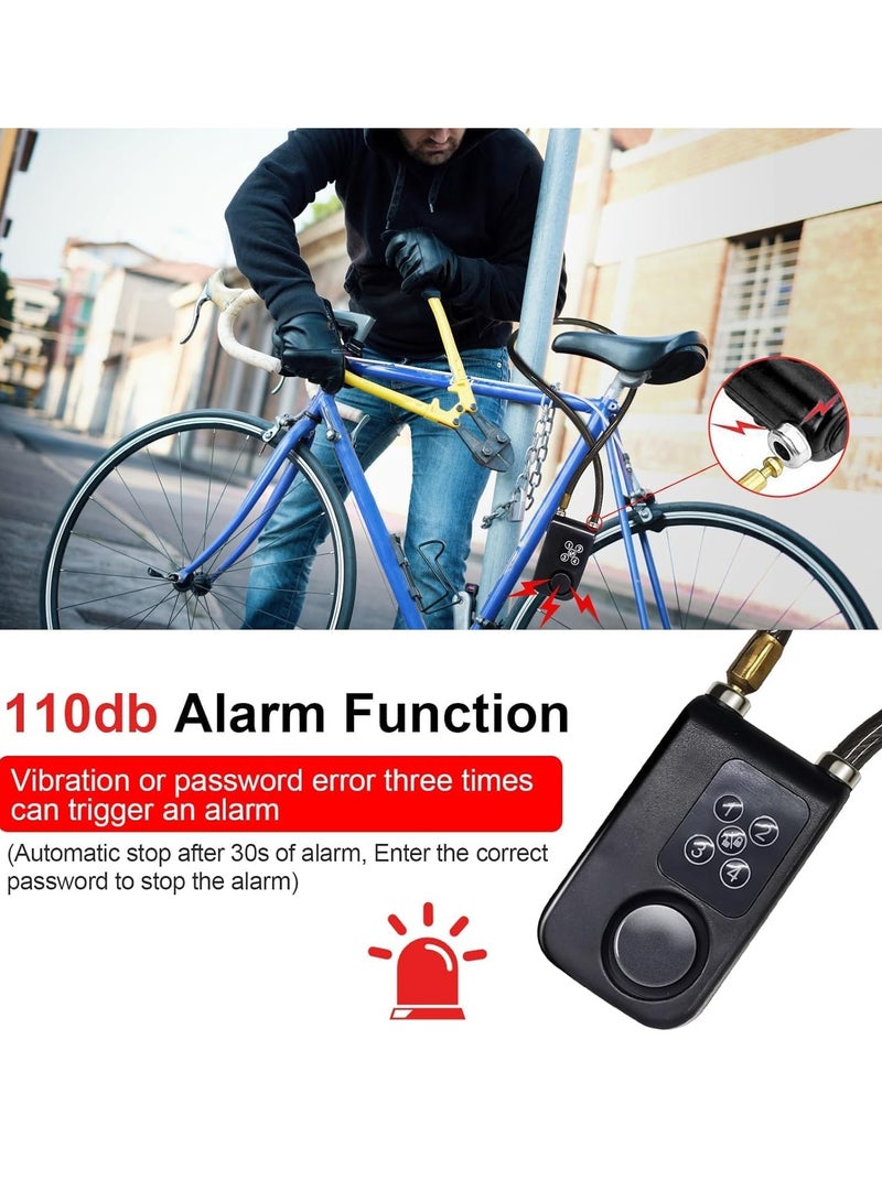 Barakah Anti Theft Burglar Bike Alarm with Remote, Waterproof Vibration Triggered Battery Operated Loud 110dB Wireless Siren for Bicycle, E-Bike, Motorcycle, Scooter, Cart, Trailer, Equipment, Fence - Image 2