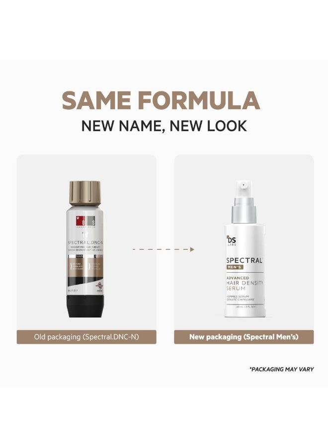 DS LABORATORIES DS Labs Spectral Men's Formally Spectral.DNC-N Hair Density Serum, Strengthening, Thickening, Minimize Shedding, Color Safe - Packaging May Vary - Image 2