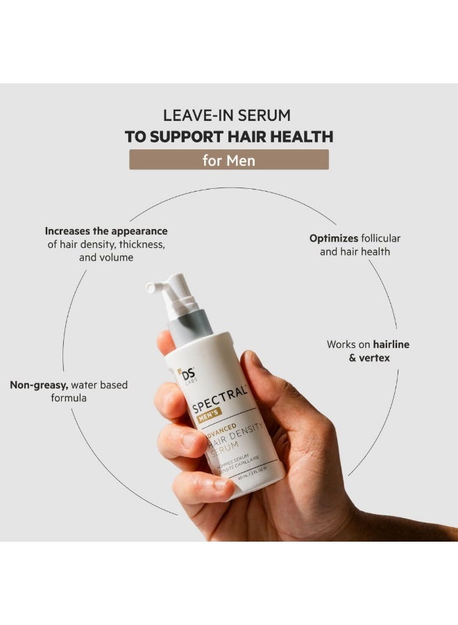 DS LABORATORIES DS Labs Spectral Men's Formally Spectral.DNC-N Hair Density Serum, Strengthening, Thickening, Minimize Shedding, Color Safe - Packaging May Vary - Image 4