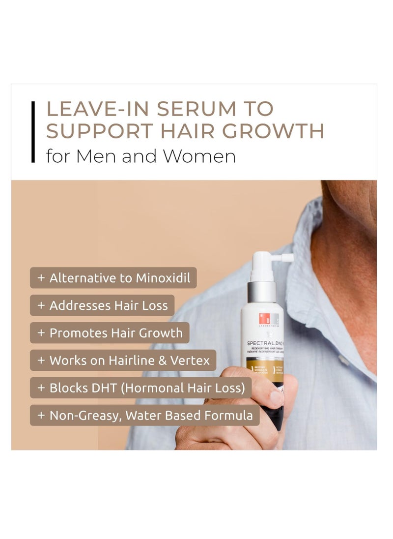 DS LABORATORIES DS Laboratories Spectral.DNC-N Hair Serum - 3 Month Supply, Hair Growth Serum, Hair Loss Treatments for Women & Men, Hair Thickening Products, Hair Growth for Men, Hair Growth Products  - Image 3