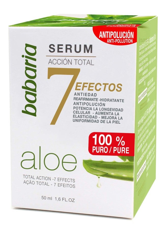 Babaria Aloe Vera Serum Facial 7 Efectos 50 Ml