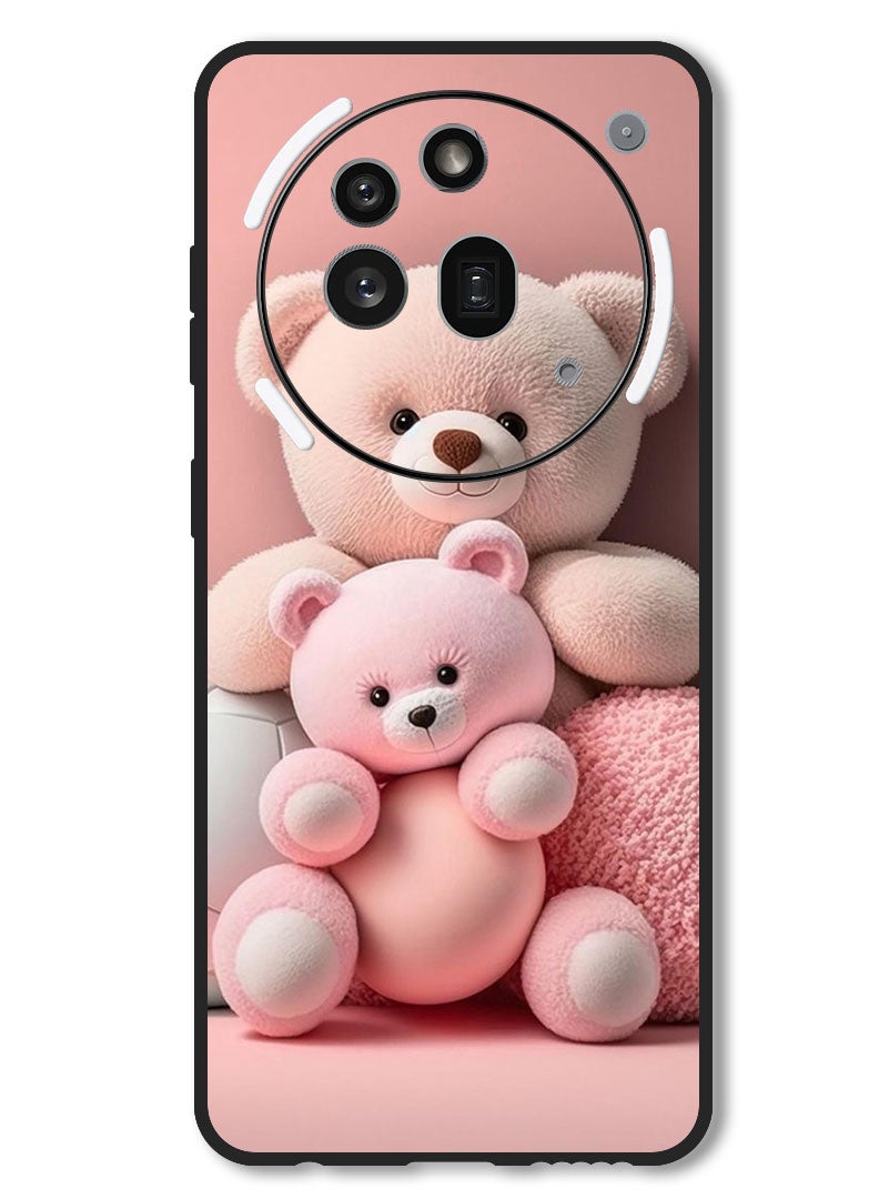 Theodor Case Compatible with Nothing Phone 3a Pro Protection Shockproof Bumper Cover Teddies - Image 1