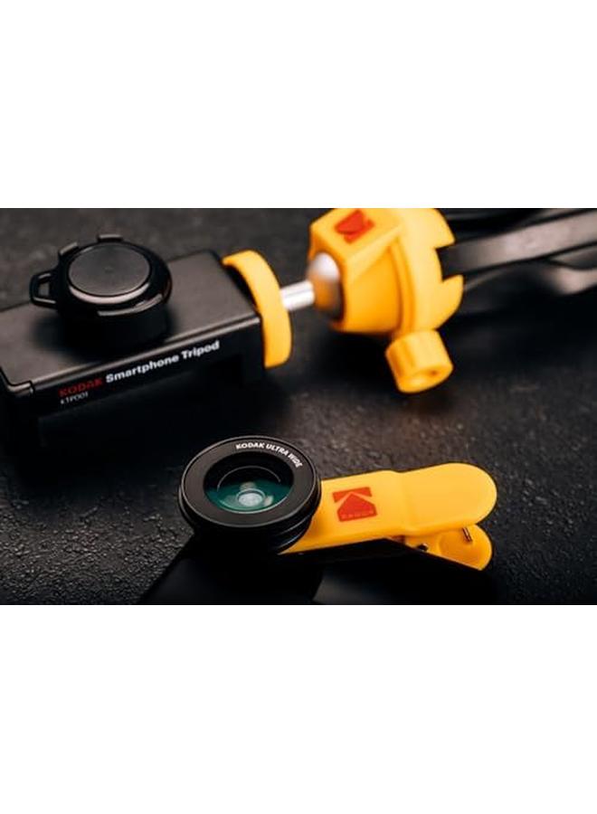 2 In 1 Smartphone Lens Set Consisting Of A 100° Wide Angle And 15X Macro Lens Universal Clip Mount Works With Multicams And Front Cameras Ksm001