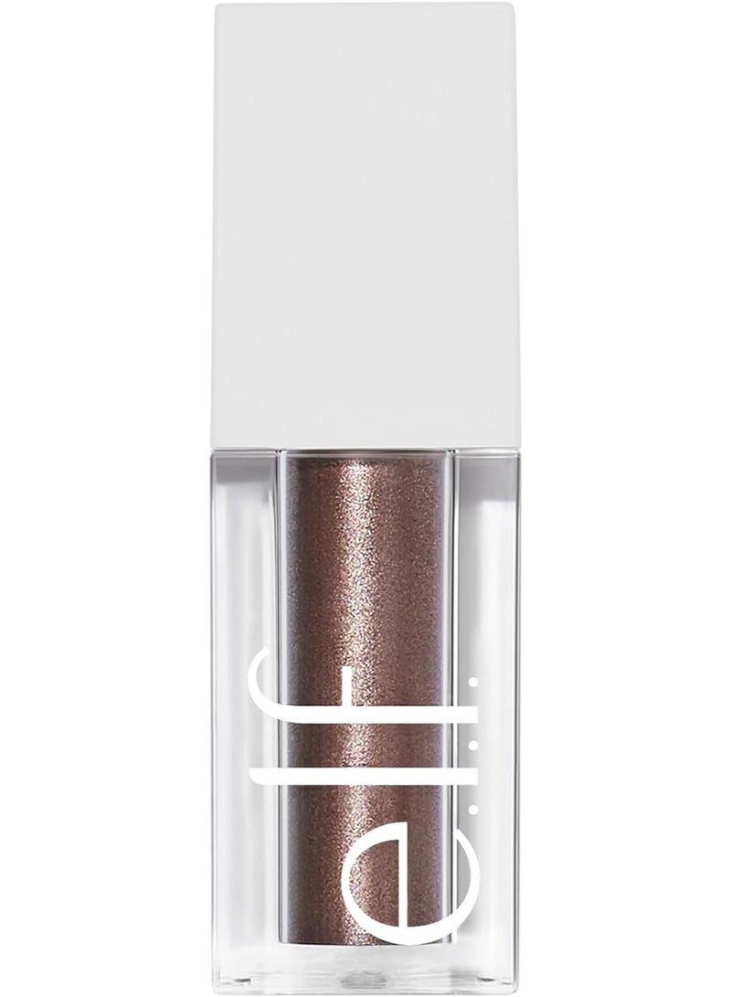 elf Liquid Metallic Eyeshadow, High-impact Eyeshadow With A Metallic Finish, Long-Lasting Gel-Based Formula, Quick Drying, Galaxy - Image 3