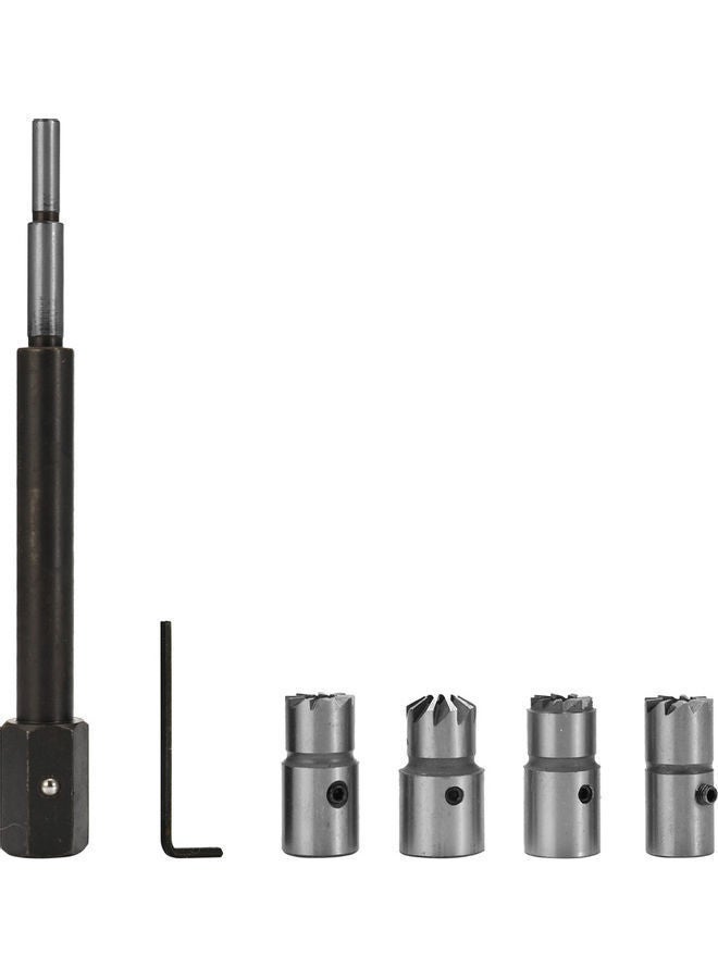 NIBEMINENT 6-Piece Auto Car Diesel Injector Removal Kit - Stainless Steel Injector Seat Cutter Set for Diesel Engines - Image 5