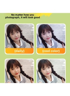 Generic Card Camera Student Digital Photography Vlog Beginner-Level Small Carry-on High Definition Travel Girl Replaces CCD-Body Color: Green/64g Card  - Image 4
