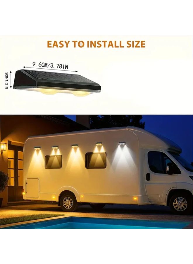 Solar RV Lights Auto On Off 3 Modes Dimmable 2 Packs Outdoor Lighting For Camper Trailer - Image 5