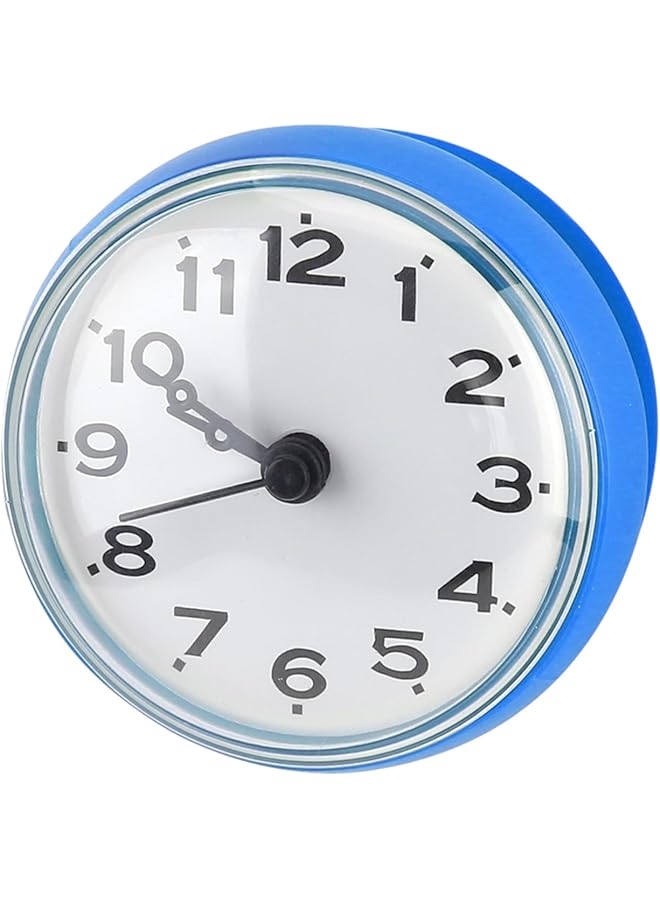 The Bros Wall Clock, Waterproof Clock Fashionable ABS Sweep Silent, Battery Operated Clock for Living Room Decor, Bathroom or Kitchen - Image 1