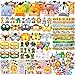 DMIGHT Jungle Safari Party Favors Set Wild Animals Set for Kids Birthday Gifts Wild Theme Party favors for Kids Birthday Party Baby Shower Goodie Bag Fillers Jungle Safari Party Supplies Animal - Image 3