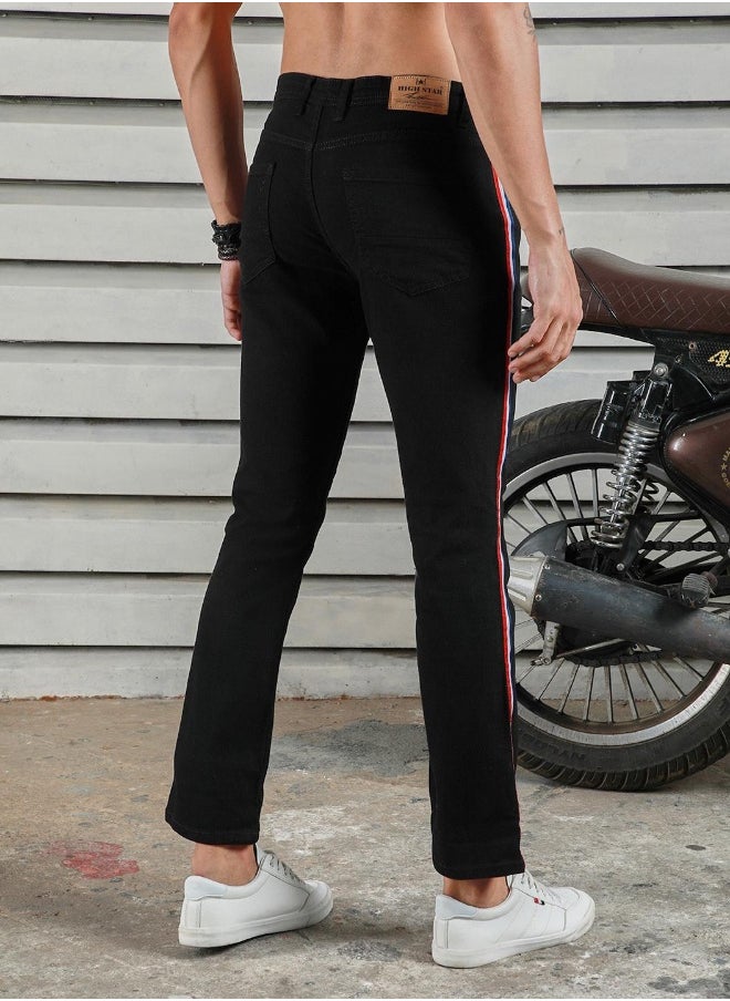 HIGH STAR Men Black Jeans  - Image 5