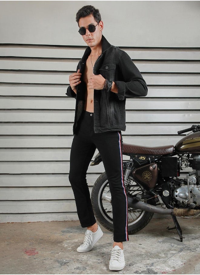 HIGH STAR Men Black Jeans  - Image 2