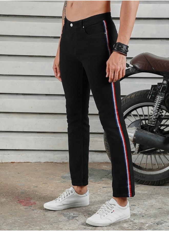 HIGH STAR Men Black Jeans  - Image 4
