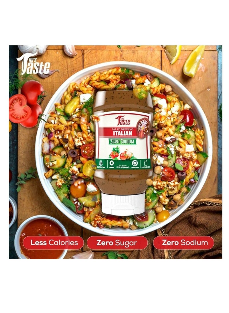 Mrs Taste Red Line Salad Dressing 300g Italian - Image 2