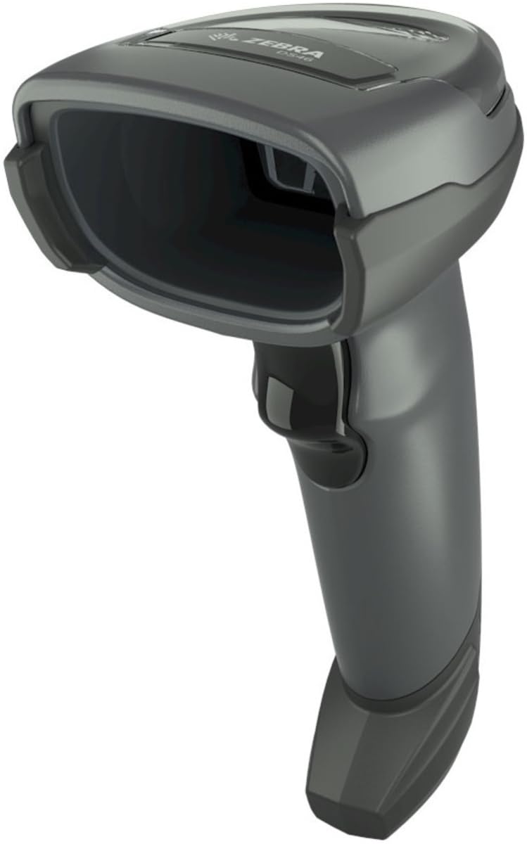 Zebra Technologies Zebra DS4608SR7U2100SGW Barcode Scanner 1D2D Imager General Purpose USB Handheld Standard Range SR MultiInterface Black Includes Cable and - Image 2