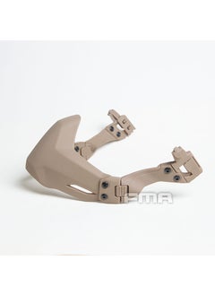 Fma Tactical Helmet Track Specialized Face Mask Universal Foldable Semi-sealed Protective Mask Tb1364/tb1363 TB1364-Sand color