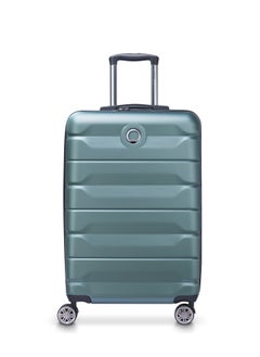 DELSEY Air Armour Hardcase Expendable Double wheel trolley suitcase 68cm/27inch, 3,8kg, 71+6L Green - Medium  - Image 1